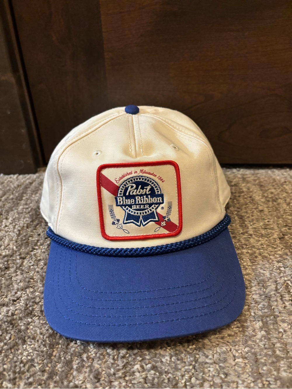 pabst blue ribbon hat